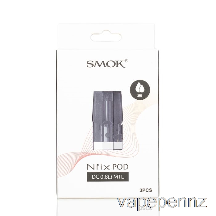 SMOK NFIX Replacement Pods 0.8ohm MESH Pods VAPE NZ